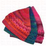 Crocodile Stitch Dome · Shaped Hat