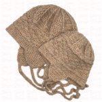 Ski Hat with Shells Stitch