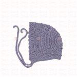 Lacy and Delicate Baby Bonnet Lilac
