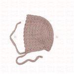 Parisian Baby Bonnet dusty pink